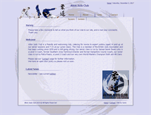 Tablet Screenshot of altonjudoclub.com